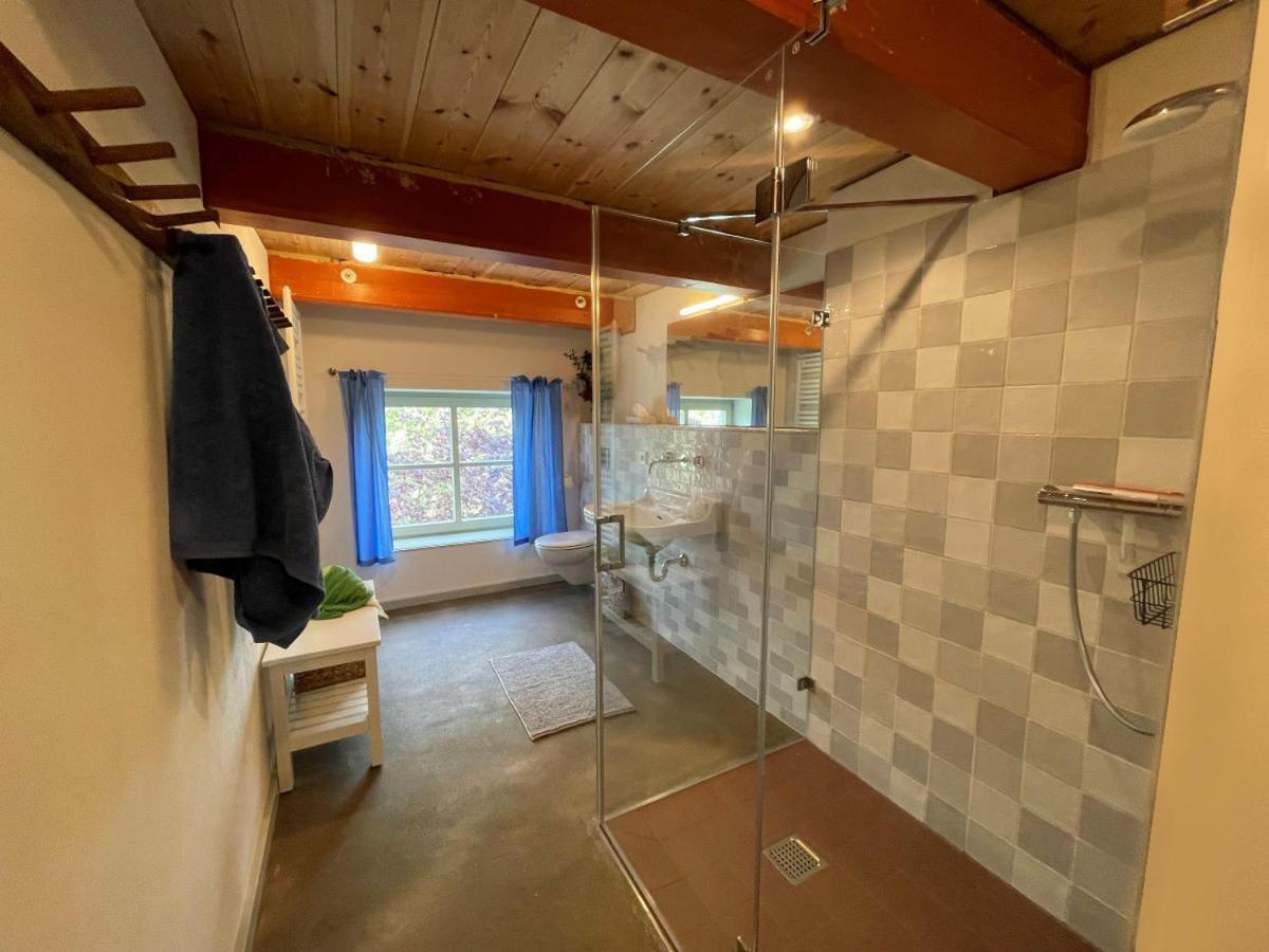 נורדן Mooi Stuv , Maisonettenwohnung , Gulfhof , Kachelofen מראה חיצוני תמונה