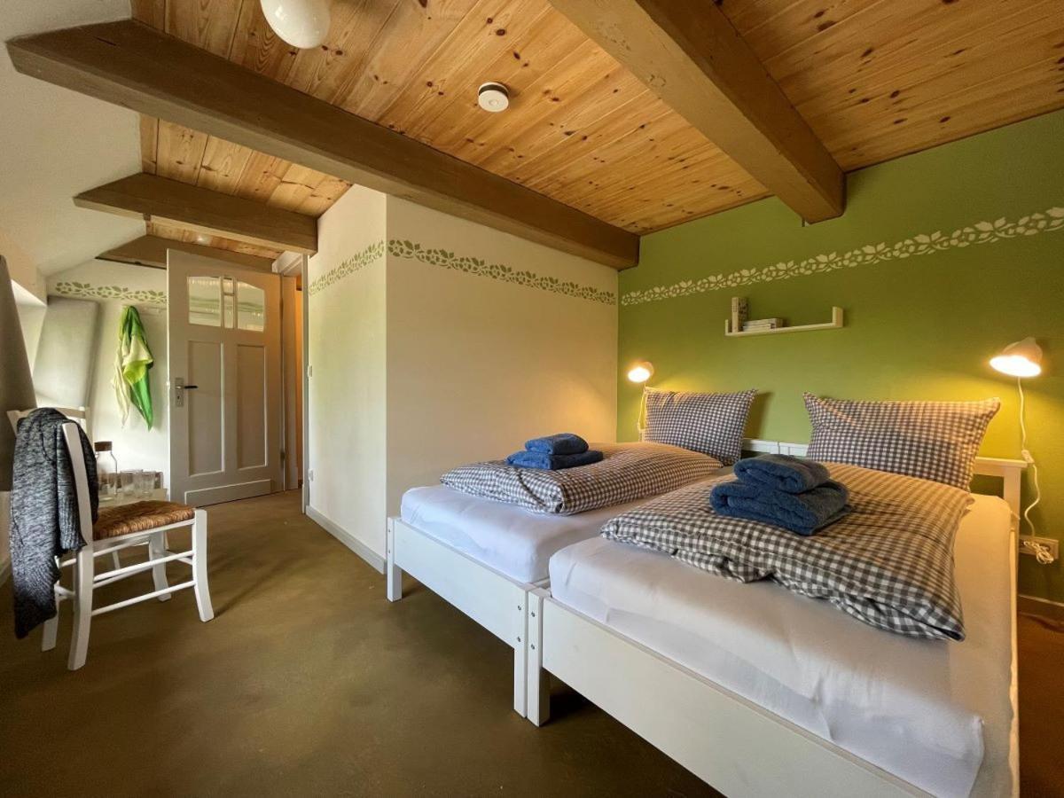 נורדן Mooi Stuv , Maisonettenwohnung , Gulfhof , Kachelofen מראה חיצוני תמונה